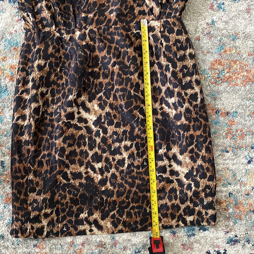 Sexy leopard print mini dress - Picture 4 of 8